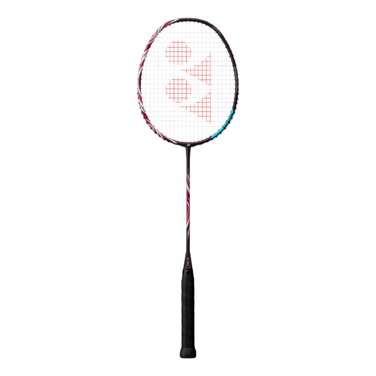 Yonex rakieta do badmintona Astrox 100 Game (z przodu ciężka, średnia) bordowa - naciągnięta -